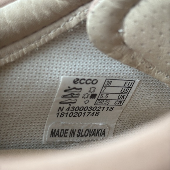 Ecco | Leather Lace Up Sneaker - Picture 11 of 13